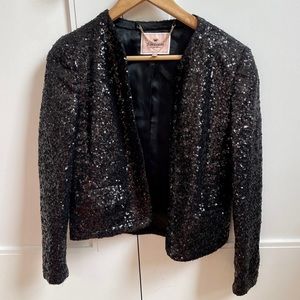 JUICY COUTURE sequined black jacket